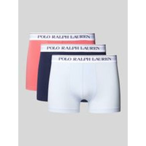 Trunks mit elastischem Label-Bund Modell 'CLASSIC' im 3er-Pack - Polo Ralph Lauren Underwear - Modalova