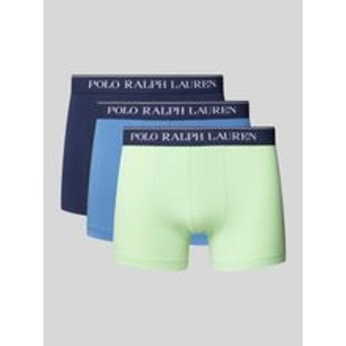 Trunks mit elastischem Label-Bund Modell 'CLASSIC' im 3er-Pack - Polo Ralph Lauren Underwear - Modalova