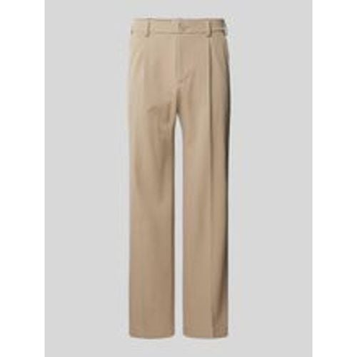 Regular Fit Bundfaltenhose mit Bügelfalten - Fashion24 DE - Modalova