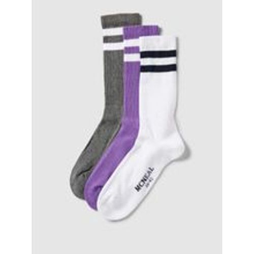 Socken mit Kontraststreifen im 3er-Pack - McNeal - Modalova