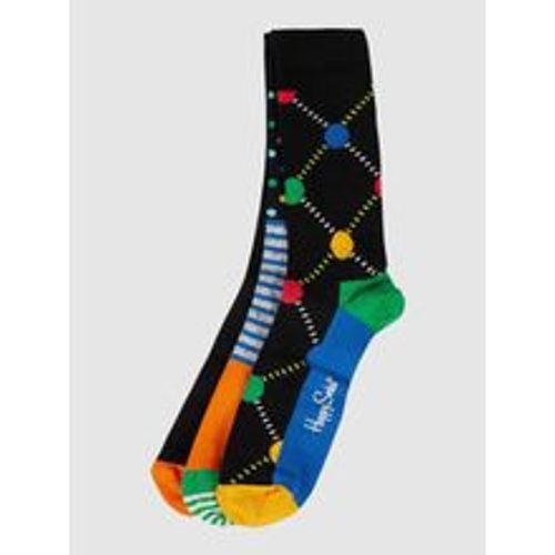 Socken mit Stretch-Anteil im 3er-Pack - Happy Socks - Modalova