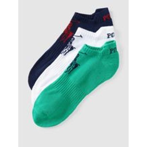 Sneakersocken mit Label-Print im 3er-Pack - Polo Ralph Lauren Underwear - Modalova