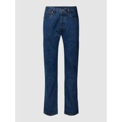 Jeans mit Label-Patch Modell "501 STONE WASH" - Levi's - Modalova