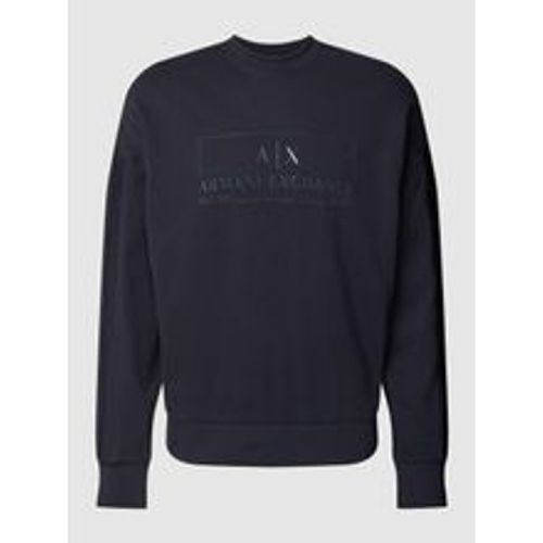 Sweatshirt mit Label-Print - Armani Exchange - Modalova