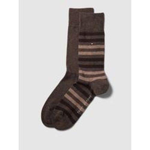 Socken mit Label-Detail im 2er-Pack Modell 'DUO STRIPE SOCK' - Tommy Hilfiger - Modalova