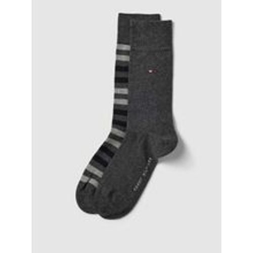 Socken mit Label-Detail im 2er-Pack Modell 'DUO STRIPE SOCK' - Tommy Hilfiger - Modalova