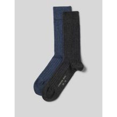 Socken mit Label-Print im 2er-Pack - christian berg - Modalova