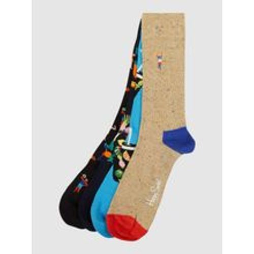 Socken mit Stretch-Anteil im 4er-Pack - Happy Socks - Modalova