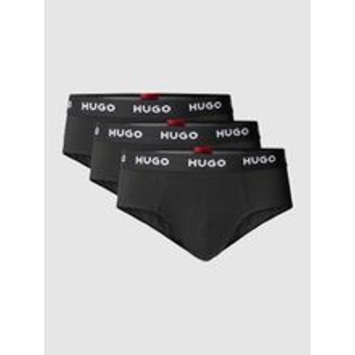 Slip mit Label-Schriftzug im 3er-Pack - HUGO - Modalova