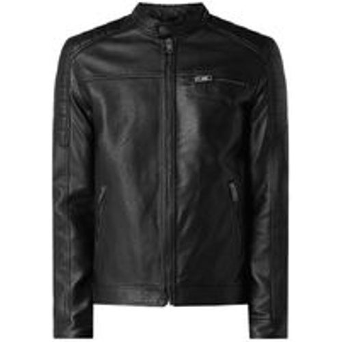 Jacke mit Biker-Look Modell 'Rocky' - jack & jones - Modalova