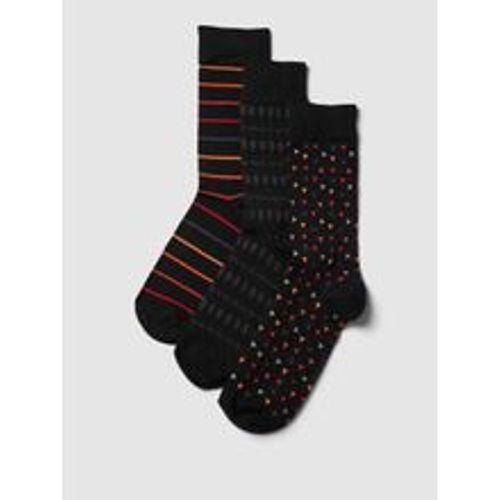 Socken im 3er-Pack mit Allover-Muster - Jockey - Modalova