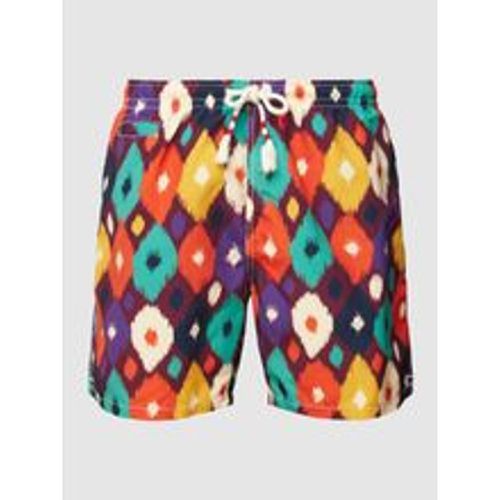 Badehose mit Allover-Muster Modell 'CAPRESE' - Mc2 Saint Barth - Modalova