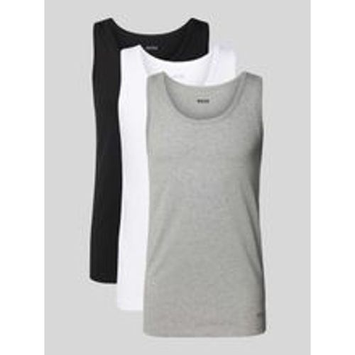 Tank Top mit Label-Detail im 3er-Pack Modell 'Modern' - Boss - Modalova