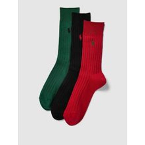 Socken mit Label-Stitching im 3er-Pack - Polo Ralph Lauren Underwear - Modalova