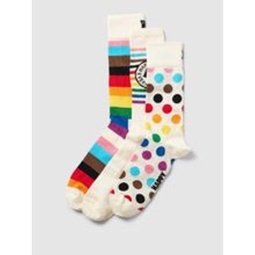 Socken mit Allover-Muster Modell 'Pride' im 3er-Pack - Happy Socks - Modalova