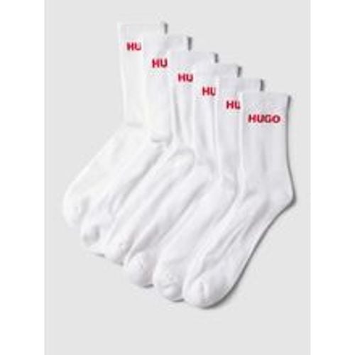 Socken mit Label-Print im 6er-Pack - HUGO - Modalova