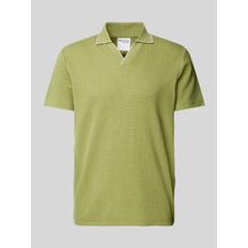 Regular Fit Poloshirt mit Reverskragen Modell 'ADLEY WAFFLE' - Selected Homme - Modalova