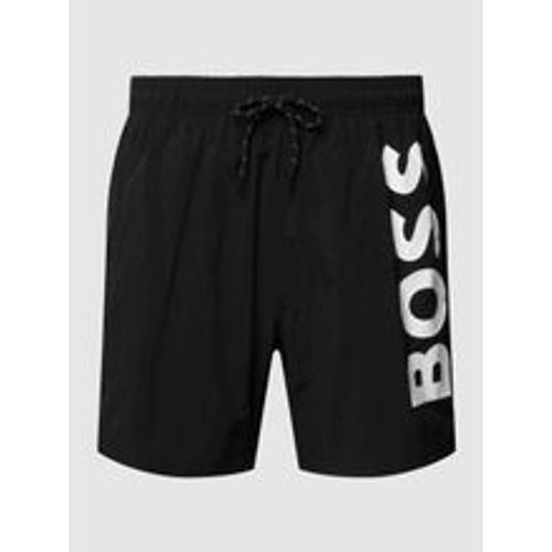 Badehose mit Label-Print Modell 'Octopus' - Boss - Modalova