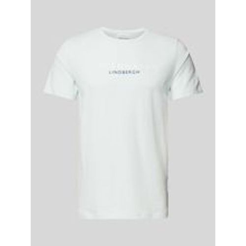 T-Shirt mit Label-Print Modell 'Copenhagen' - lindbergh - Modalova