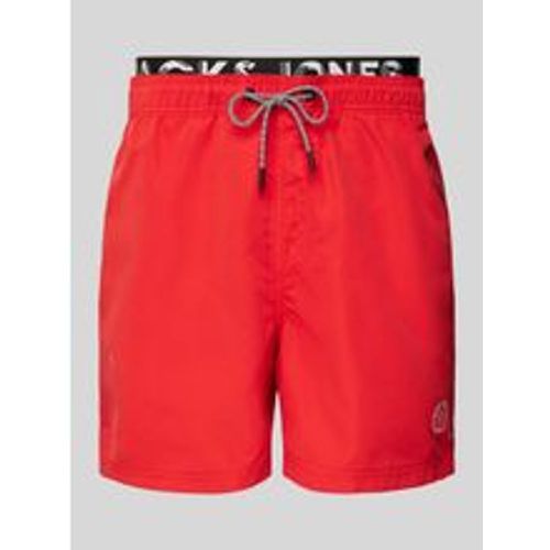 Badehose mit elastischem Bund Modell 'FIJI' - jack & jones - Modalova