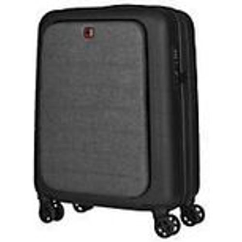 Syntry Carry-On - Spinner - Hardside - Polyester, Polycarbonat, ABS-Kunststoff - Schwarz, Heather Gray - 14" - Wenger - Modalova