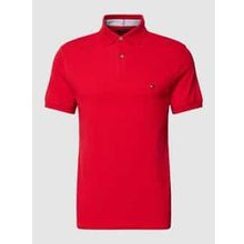 Poloshirt mit Label-Stitching - Tommy Hilfiger - Modalova