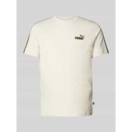 T-Shirt mit Label-Print - Puma - Modalova