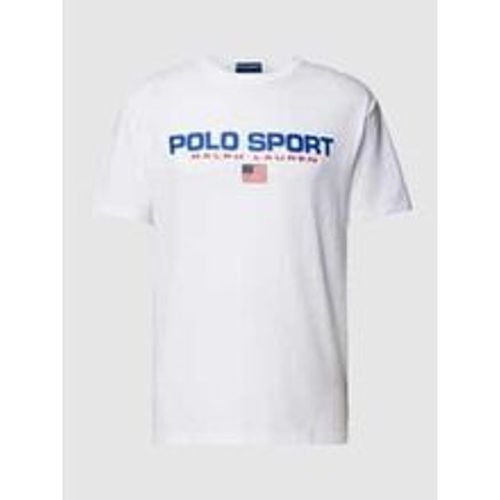 T-Shirt mit Label-Print - Polo Sport Ralph Lauren - Modalova