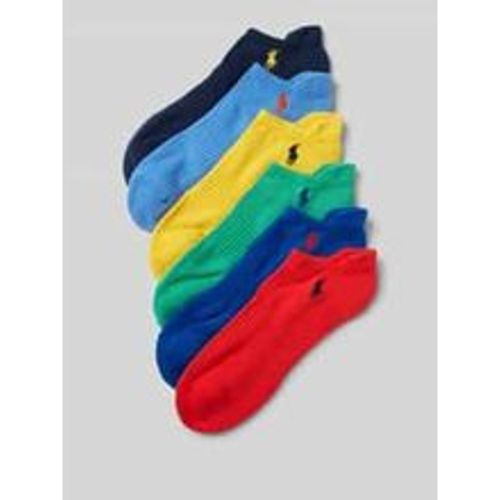 Sneakersocken mit Logo-Stitching im 6er-Pack Modell 'SOLIDS' - Polo Ralph Lauren Underwear - Modalova