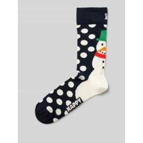 Socken mit Motiv-Stitching Modell 'Jumbo Snowman' - Happy Socks - Modalova