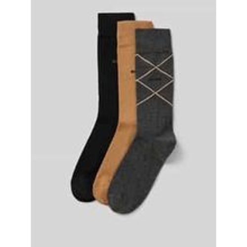 Socken mit Label-Stitching im 3er-Pack - Boss - Modalova