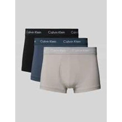 Trunks aus Viskose mit Label-Bund im 3er-Pack - Calvin Klein Underwear - Modalova