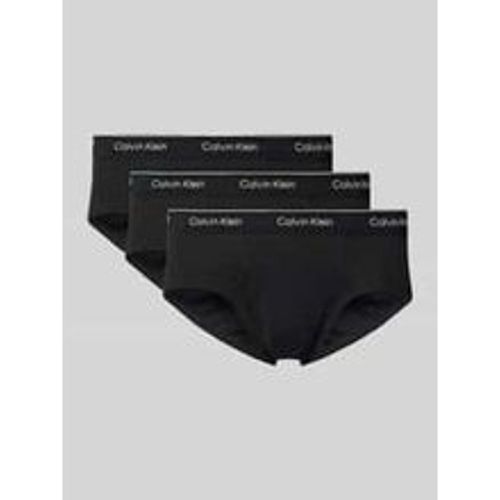 Slip mit Label-Bund im 3er-Pack - Calvin Klein Underwear - Modalova