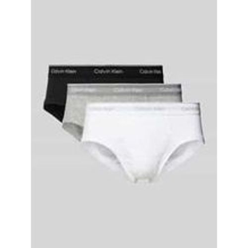 Slip mit Label-Bund im 3er-Pack - Calvin Klein Underwear - Modalova