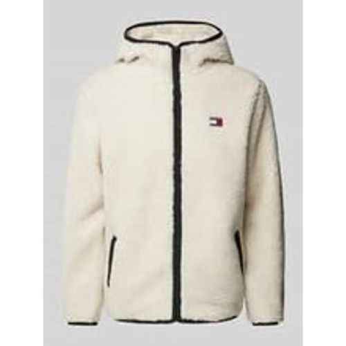 Sherpa Jacket mit Label-Patch - Tommy Jeans - Modalova