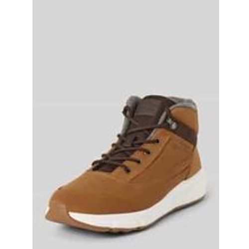 Ledersneaker mit Label-Patch Modell 'WARM NUBUCK' - Tommy Hilfiger - Modalova