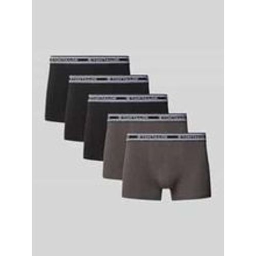 Regular Fit Trunks im 5er-Set aus weicher Baumwolle mit elastischem Label-Bund - Tom Tailor - Modalova