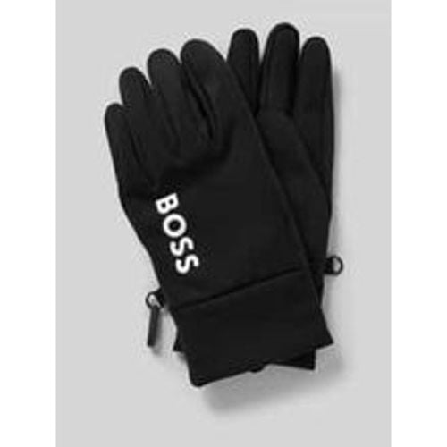 Handschuhe mit Label-Print - Boss - Modalova