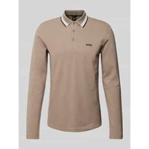 Regular Fit Poloshirt mit Label-Stitching - BOSS Green - Modalova