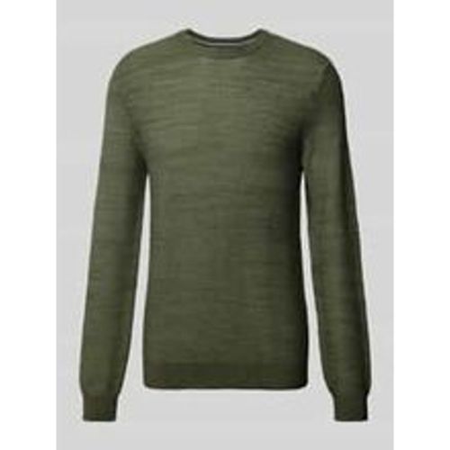 Slim Fit Strickpullover mit Strukturmuster - Olymp - Modalova