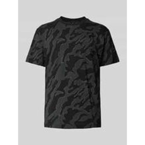 T-Shirt mit geripptem Rundhalsausschnitt - G-Star Raw - Modalova