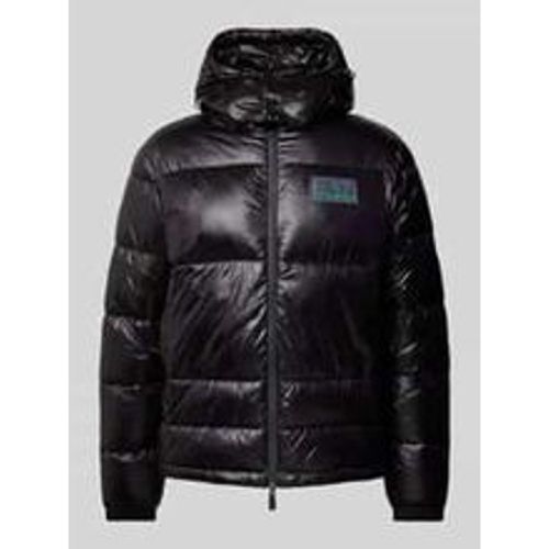 Steppjacke mit Label-Patch Modell 'SHINY' - EA7 Emporio Armani - Modalova