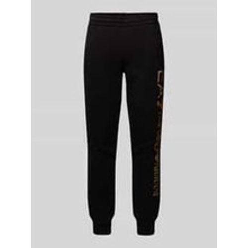 Regular Fit Sweatpants mit elastischem Bund - EA7 Emporio Armani - Modalova