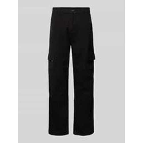 Baggy Cargohose mit Label-Detail - EIGHTYFIVE - Modalova