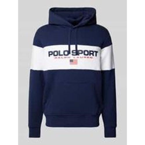 Hoodie mit Label-Print - Polo Sport Ralph Lauren - Modalova