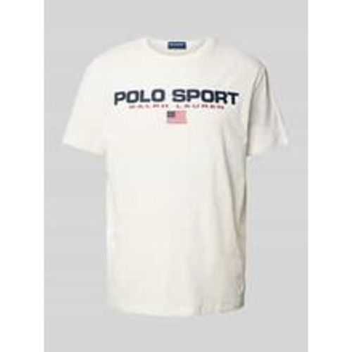 T-Shirt mit Label-Print - Polo Sport Ralph Lauren - Modalova