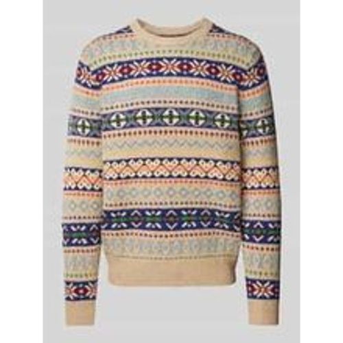 Wollpullover mit Rundhalsausschnitt Modell 'FAIRISLE' - Polo Ralph Lauren - Modalova