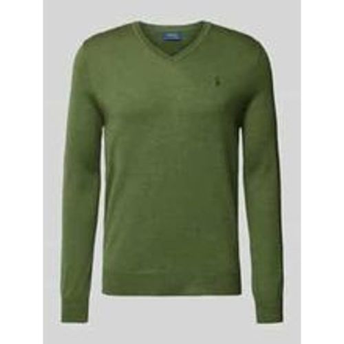 Wollpullover mit Logo-Stitching - Polo Ralph Lauren - Modalova