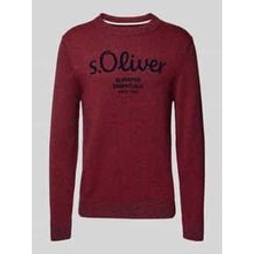 Regular Fit Strickpullover aus reiner Baumwolle - s.Oliver RED LABEL - Modalova