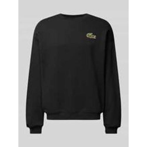 Sweatshirt mit Logo-Patch - Lacoste - Modalova